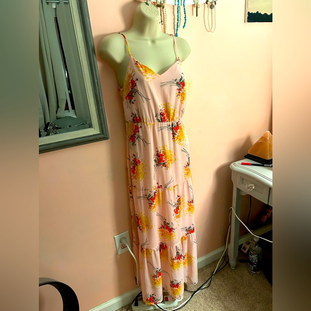 J. Crew Mercantile Maxi Dress in Sunburst Bouquet Floral Flower Print 2